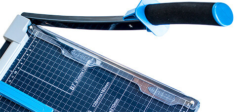 Mühlen-Säge-GL-410-Profesyonel-Kağıt-Kesme-Makinesi-Kollu-Giyotin-Makas-Tarzı-1-Kendiliğinden Bilenen Bıçak Sistemi