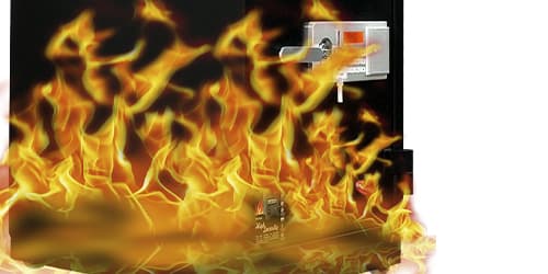 MÜHLEN Fire Safe K-780 Ateşe Dayanıklı Şifreli Zırhlı Çelik Kasa Yangın Karşı Koruma #9