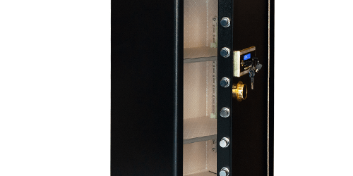 MÜHLEN Grand Safe Box 120H | Büyük Boy Şifreli & Anahtarlı Çelik Kasa #12