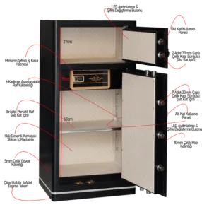 Karadeniz Dış Ticaret | HTM ve MÜHLEN Ofis Makineleri | MÜHLEN G.D. Safe Box 120H