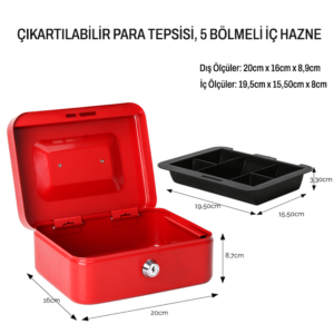 Karadeniz Dış Ticaret | HTM ve MÜHLEN Ofis Makineleri | MÜHLEN Cash Box CB200