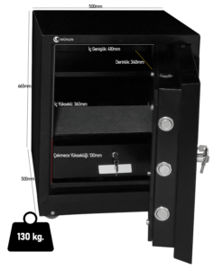 Karadeniz Dış Ticaret | HTM ve MÜHLEN Ofis Makineleri | MÜHLEN Fire Safe K-680