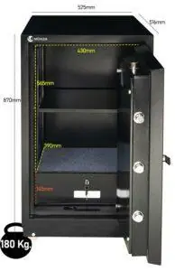 Karadeniz Dış Ticaret | HTM ve MÜHLEN Ofis Makineleri | MÜHLEN Fire Safe K 880