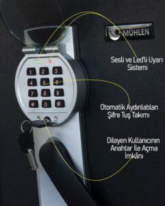 Karadeniz Dış Ticaret | HTM ve MÜHLEN Ofis Makineleri | MÜHLEN Fire Safe 2087