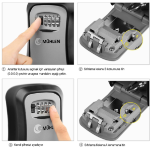 Karadeniz Dış Ticaret | HTM ve MÜHLEN Ofis Makineleri | MÜHLEN Safe-Key 3