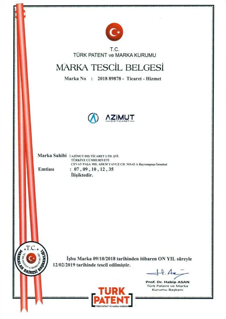 Documents Karadeniz Dış Ticaret | Certificates