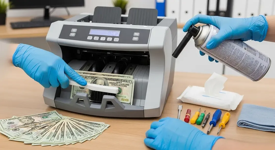 Karadeniz Dış Ticaret | HTM ve MÜHLEN Ofis Makineleri | Para Sayma Makinesi Nasıl Temizlenir? Adım Adım Bakım Rehberi