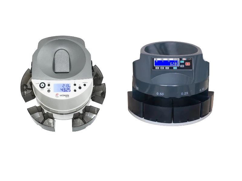 Karadeniz Dış Ticaret | HTM ve MÜHLEN Ofis Makineleri | Madeni Para Ayırma ve Sayma Makinesi Modelleri