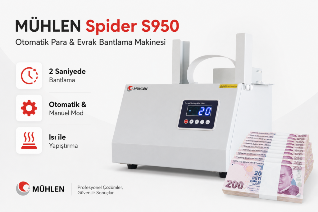Karadeniz Dış Ticaret | HTM ve MÜHLEN Ofis Makineleri | MÜHLEN SPIDER S950